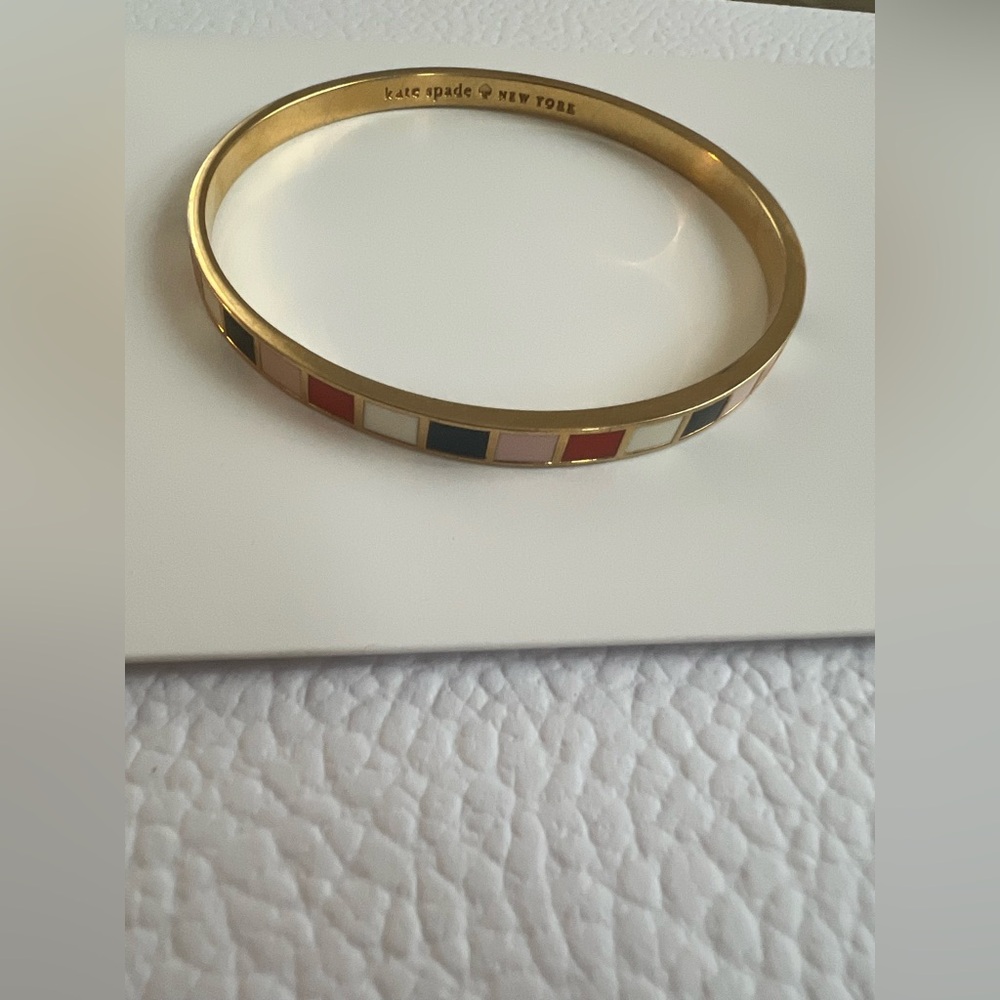 Kate Spade Colorful Geometric Bangle Bracelet